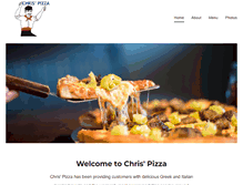 Tablet Screenshot of mychrispizza.com